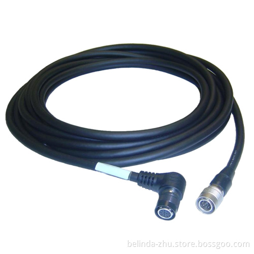 Robotic Right Angle Cable All Hirose 12 Pin CCD Cameras